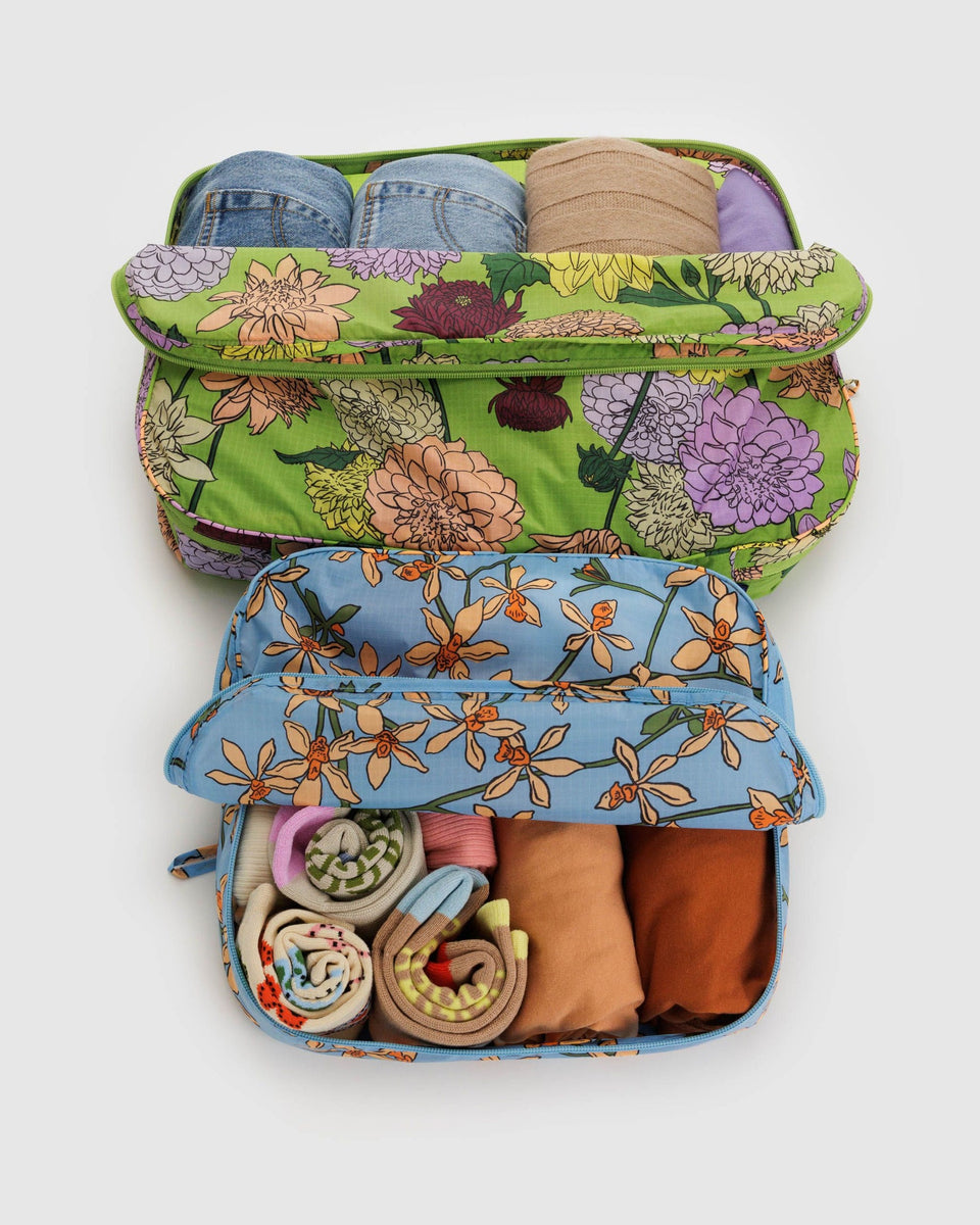 【2024新春福袋】 Set Cube Packing Travel Baggu Garden Forever Stay – Flowers 旅行かばん・小分けバッグ