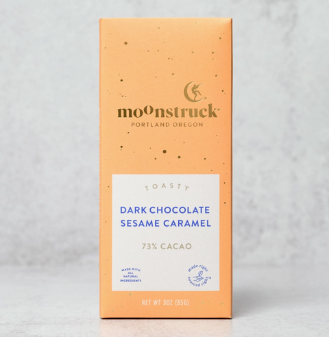 Moonstruck Toasty Sesame Caramel Chocolate Bar