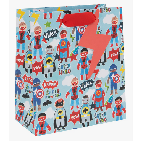 Superheros Medium Gift Bag
