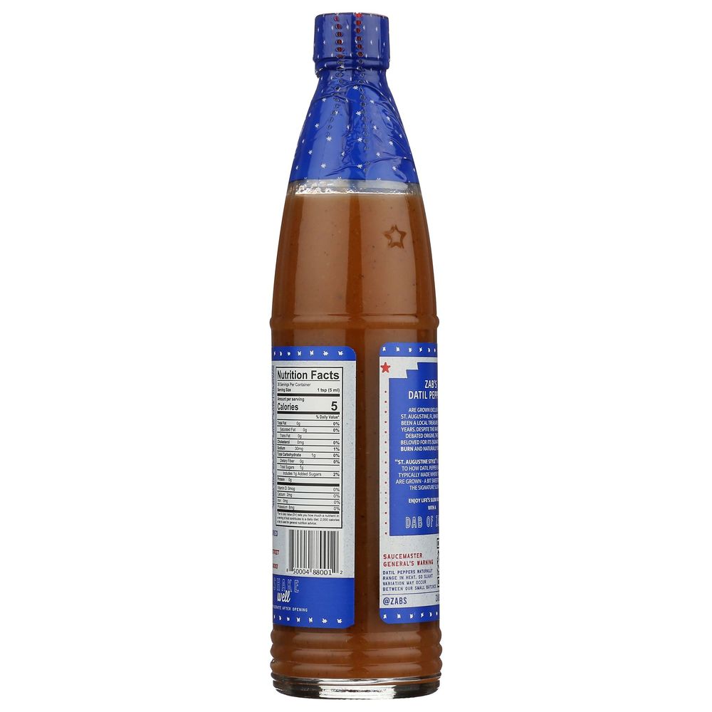 Zab's St. Augustine Style Hot Sauce