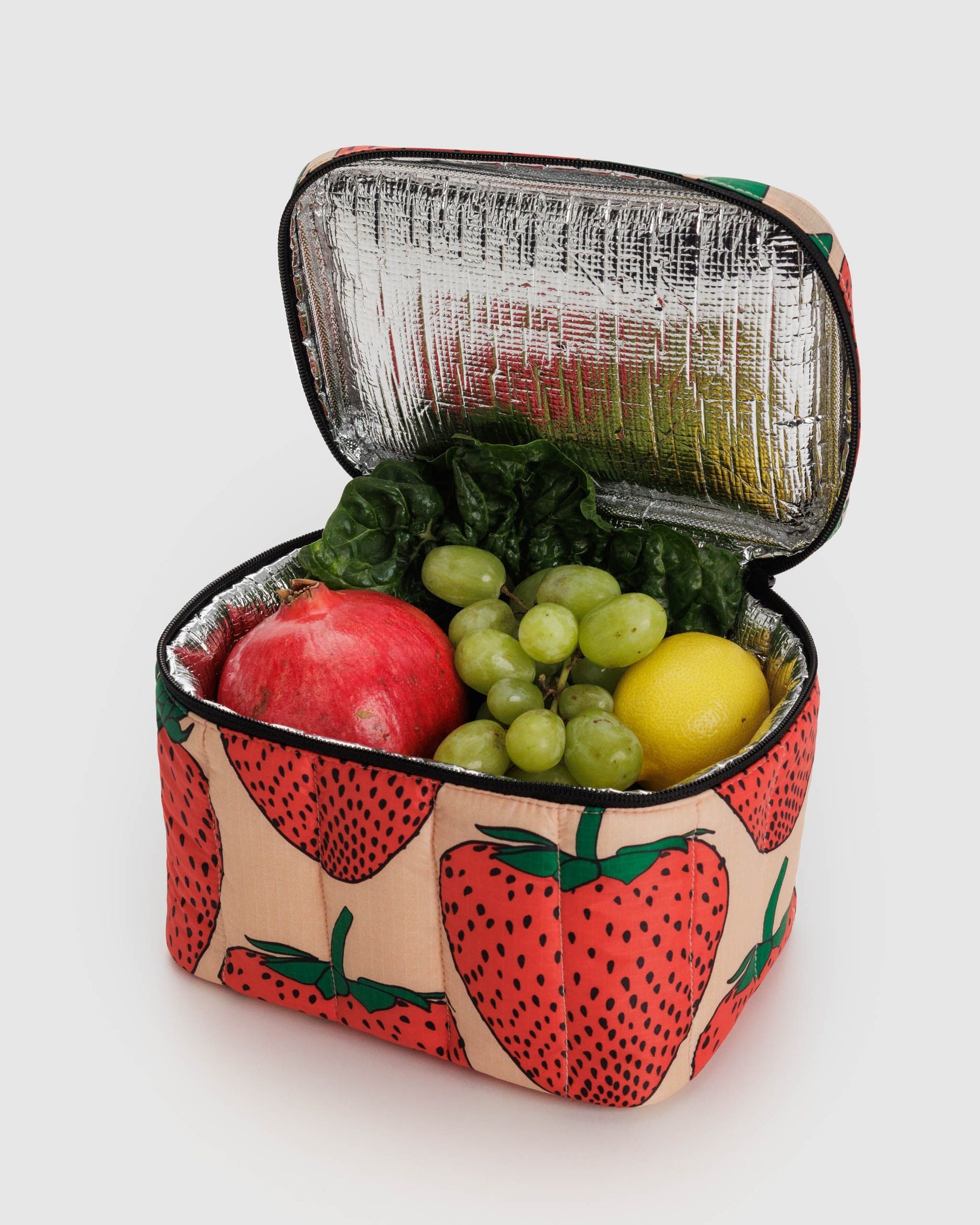 Baggu Puffy Lunch Bag Strawberry