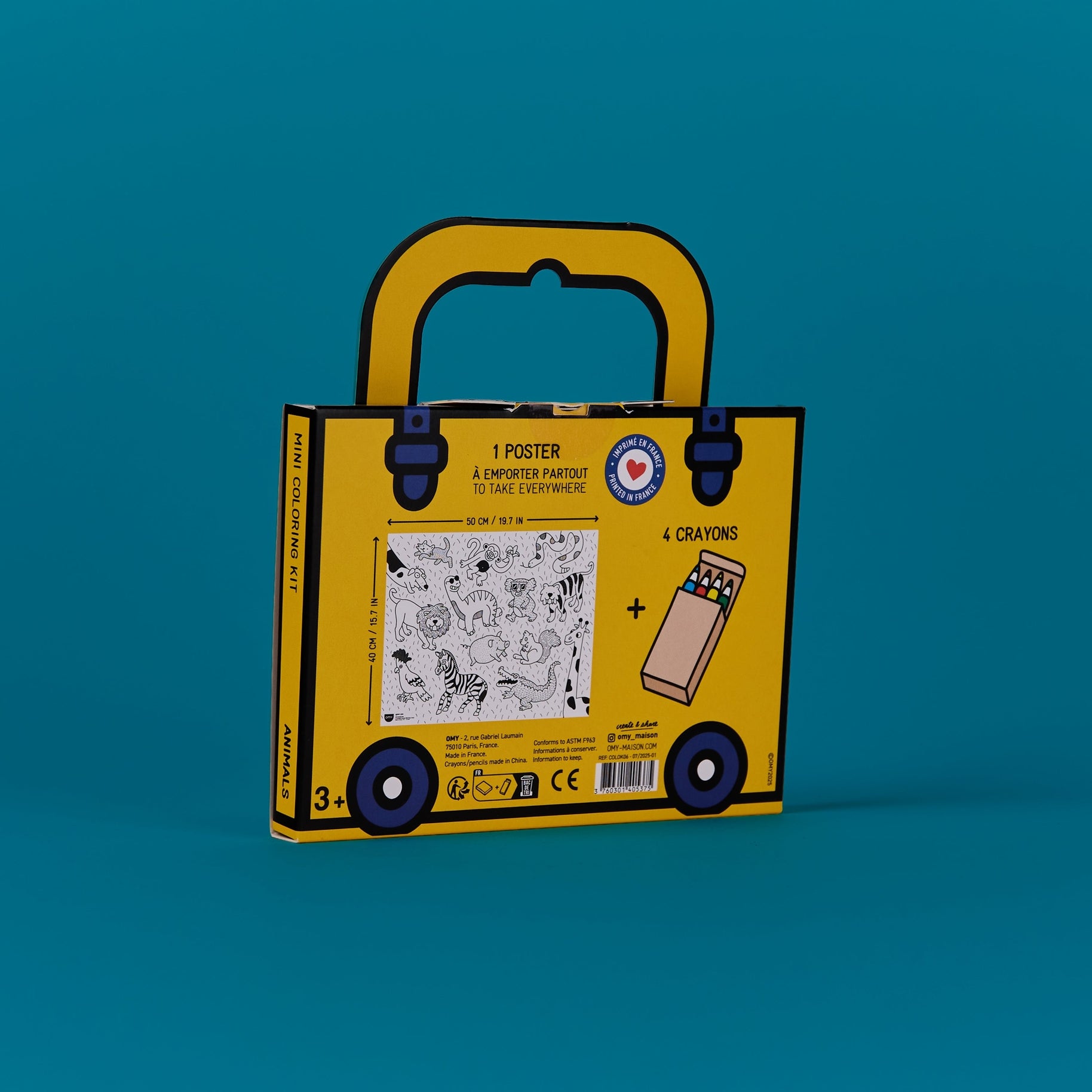 Mini Pocket Coloring - Animals