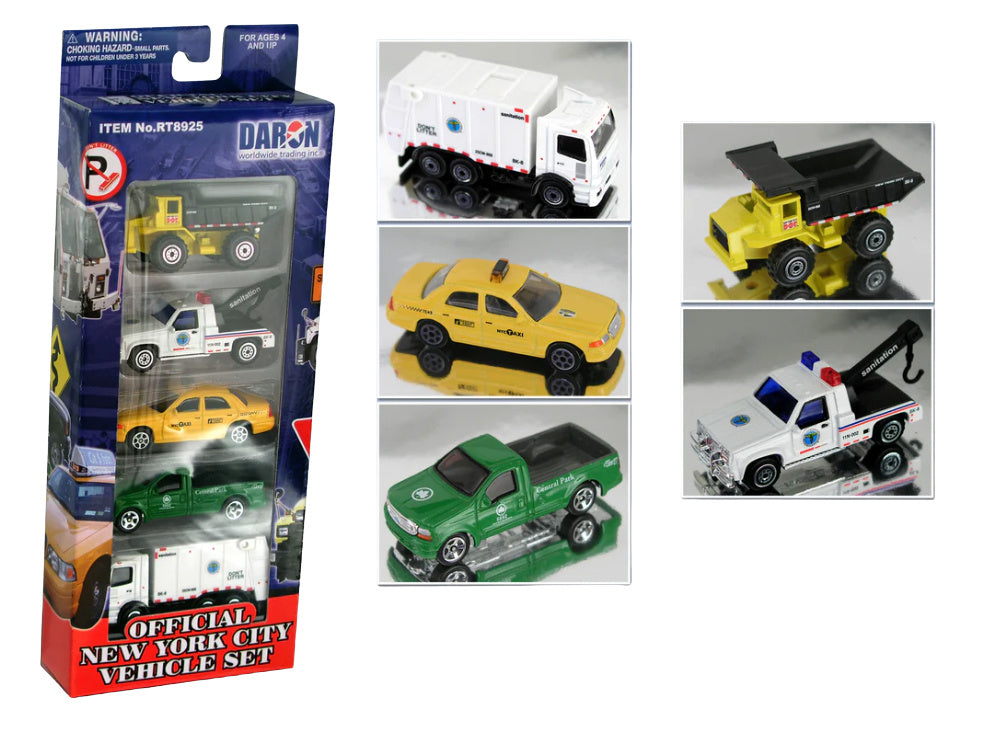 New York City 5 Piece Vehicle Set