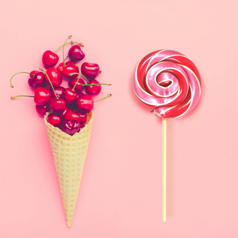 Organic Cherry Lollipop