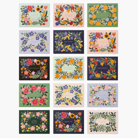 Blossom Essentials Assorted Card Box, 15 Cards
