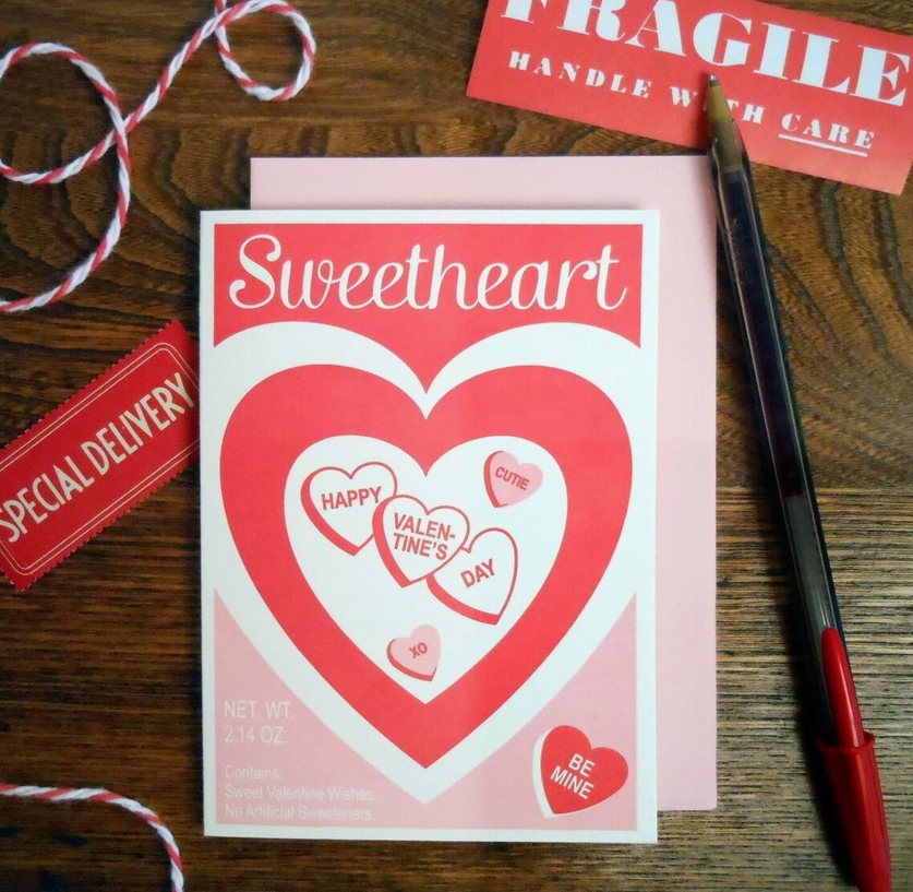 Sweetheart Candies Valentine