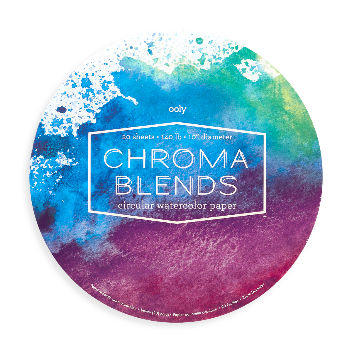 Chroma Blends Circular Watercolor Paper