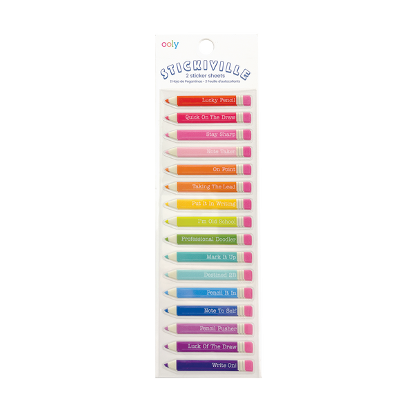 Stickiville Skinny - Lucky Pencils (Clear Vinyl)
