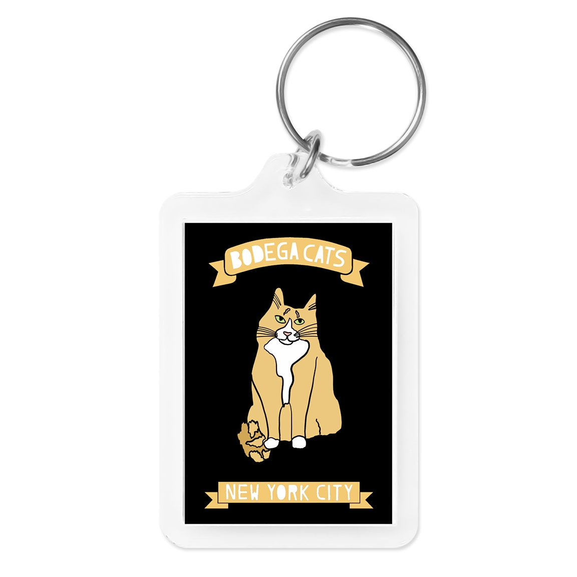 Bodega Cat Keychain