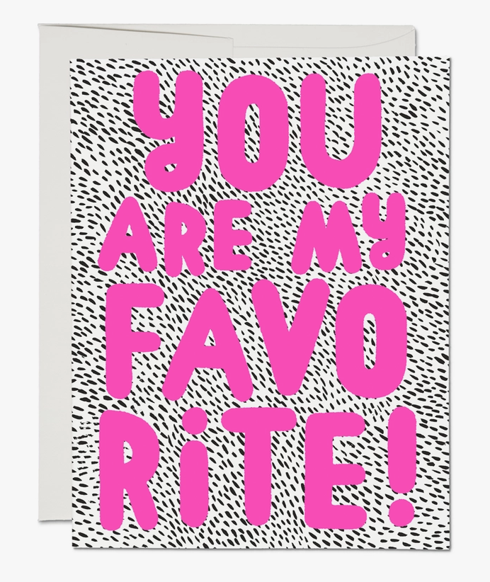 Fave Love Card
