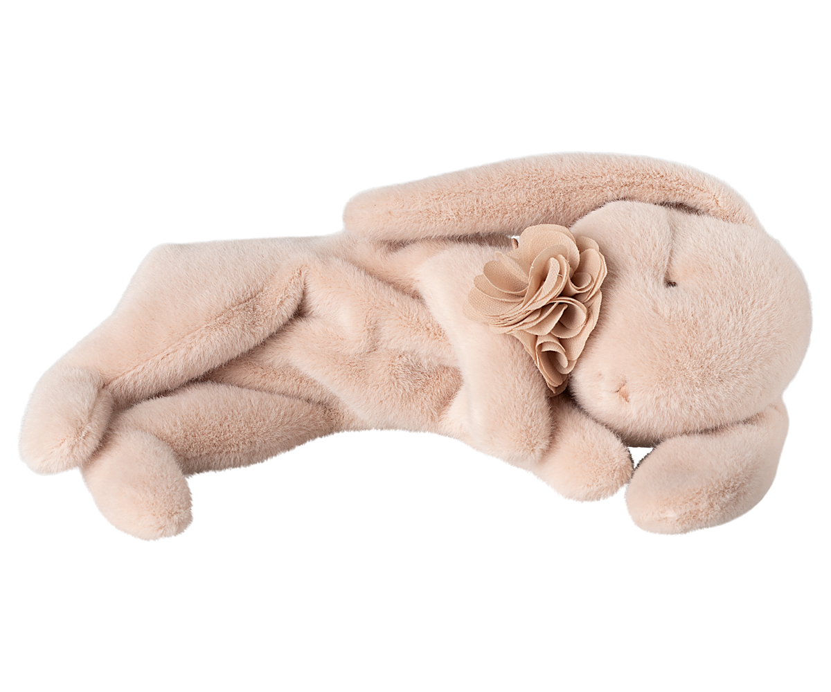 Sleeping bunny plush, Small - Powder - Stay Forever