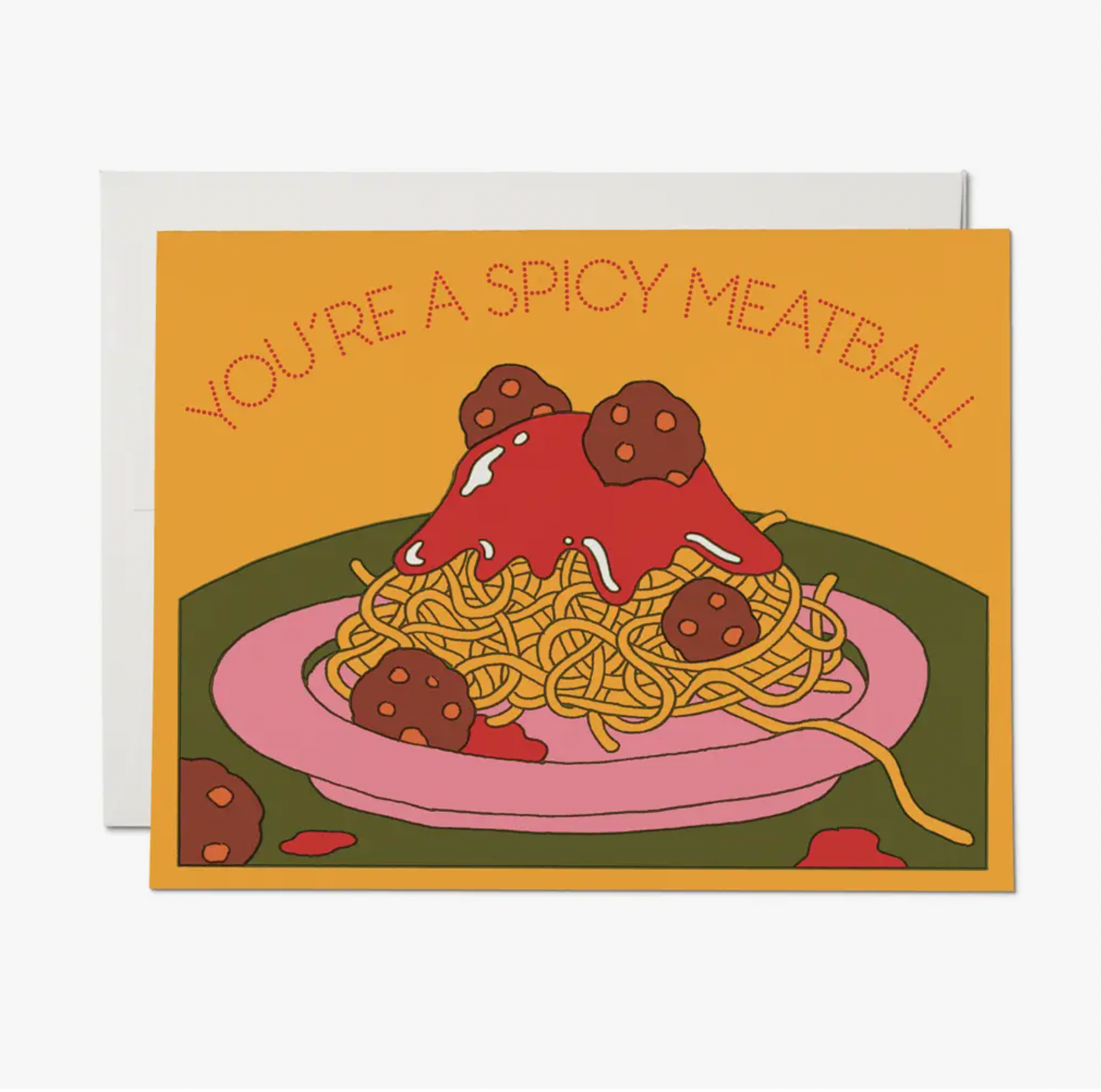 Spicy Meatball Card