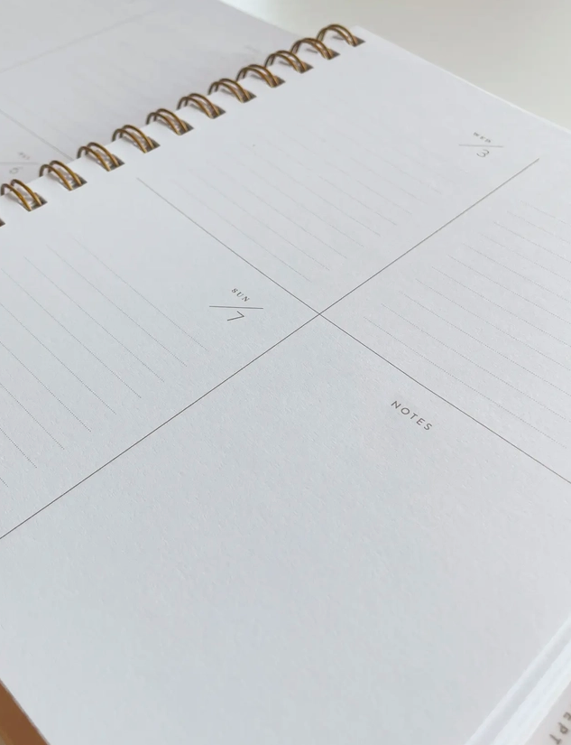 Nude Checks 2024 Hidden Spiral Planner