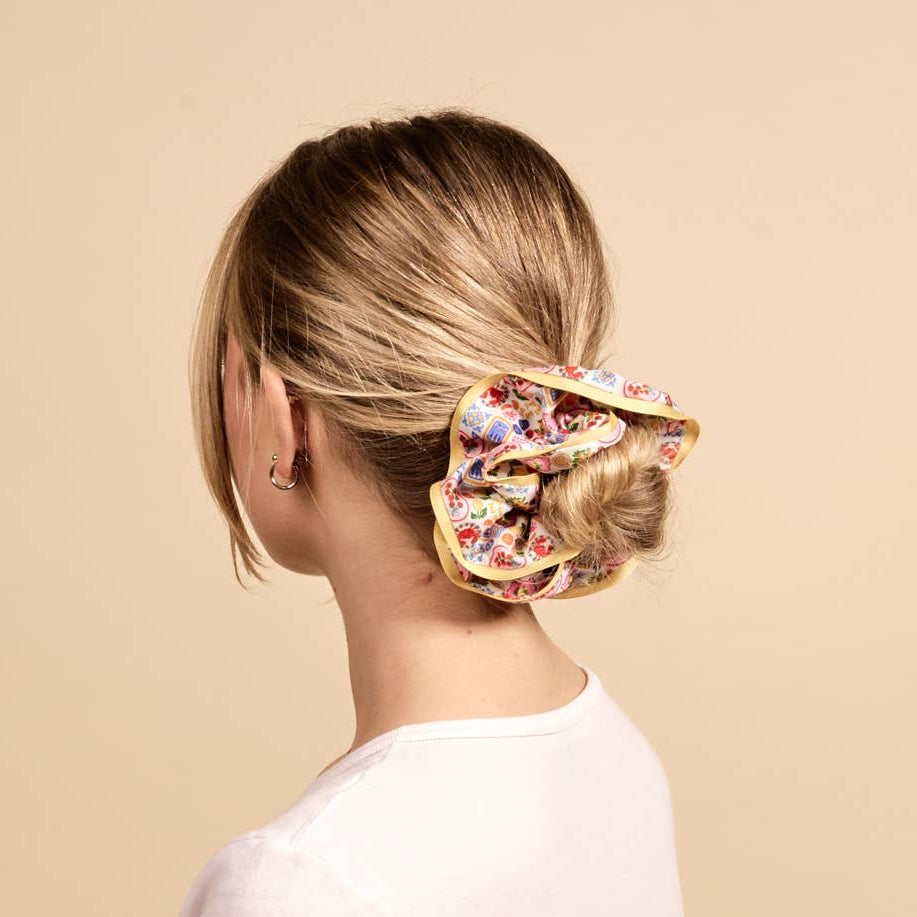 Ruffle Up Scrunchie–Ciao Bella