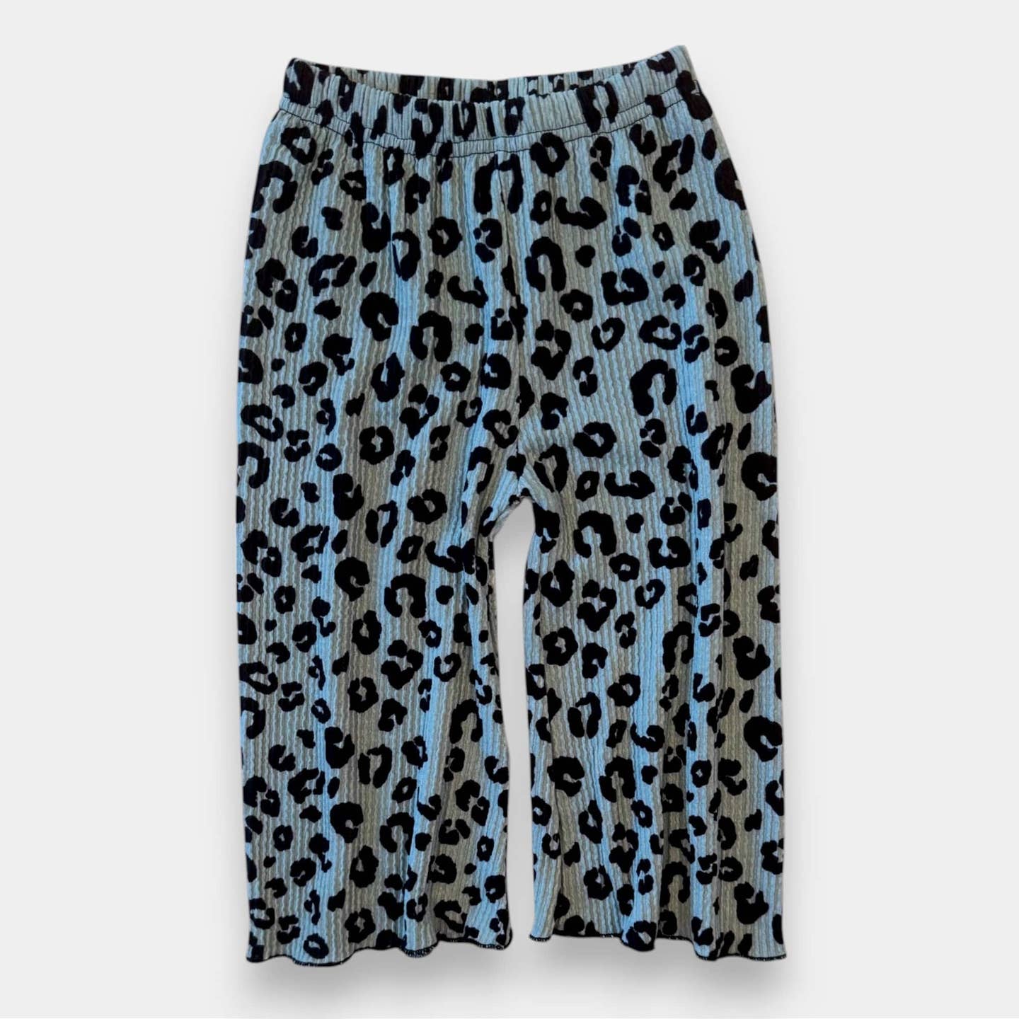 Kids Animal Print Pant - Cheetah Wide Leg Pant