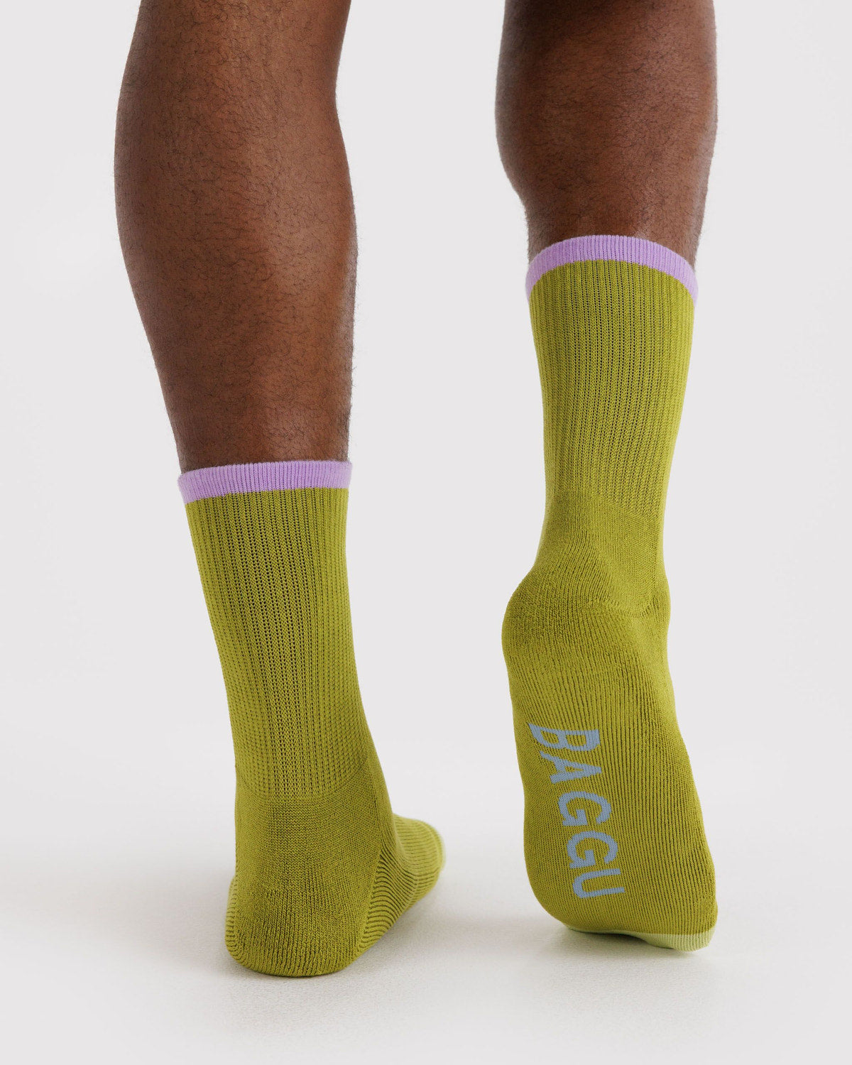 Ribbed Sock - Olive Mix