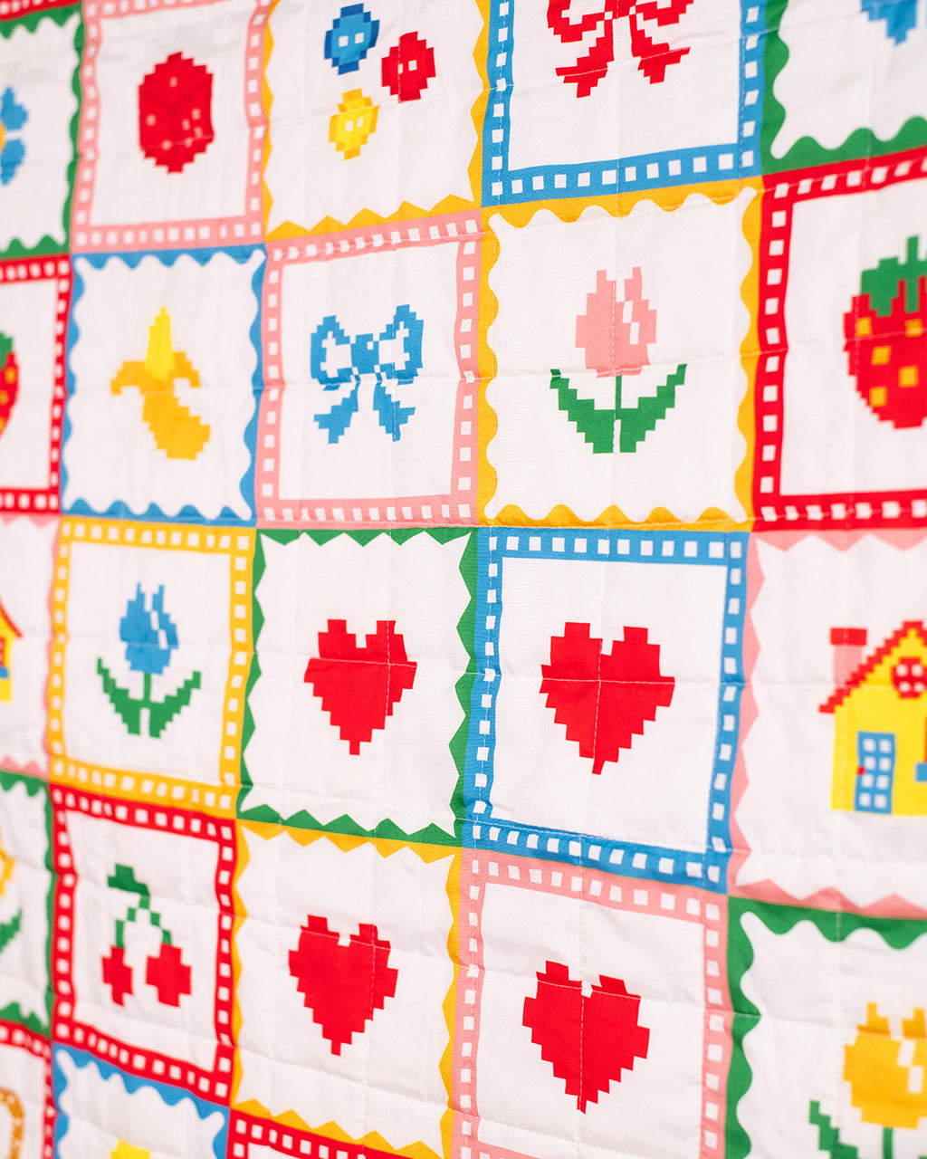 Quilted Blanket, Icons - Stay Forever