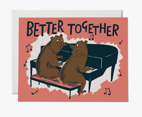 Better Together Bears Card