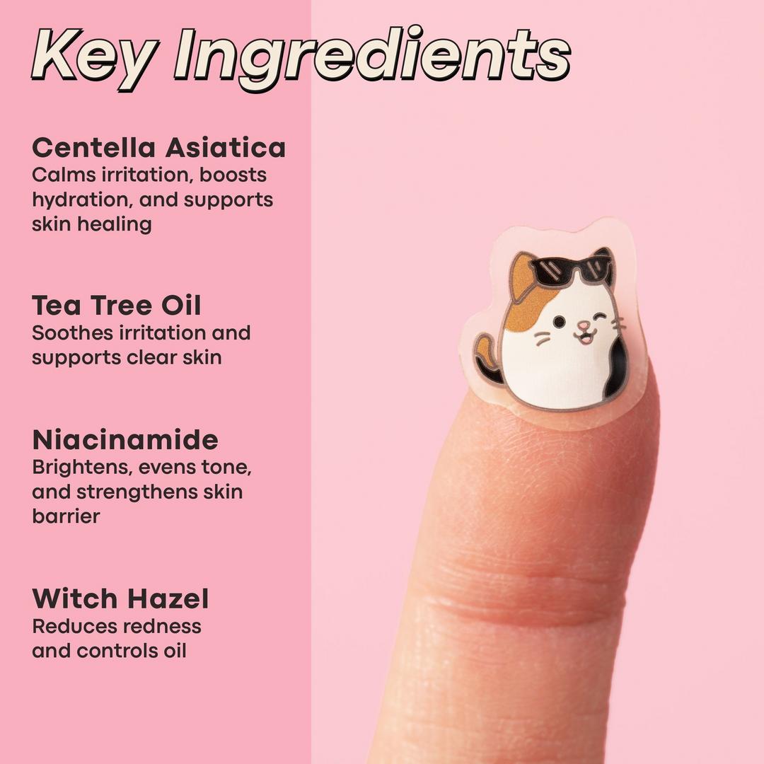 Squishmallows X TONYMOLY Blemish Patches Cam