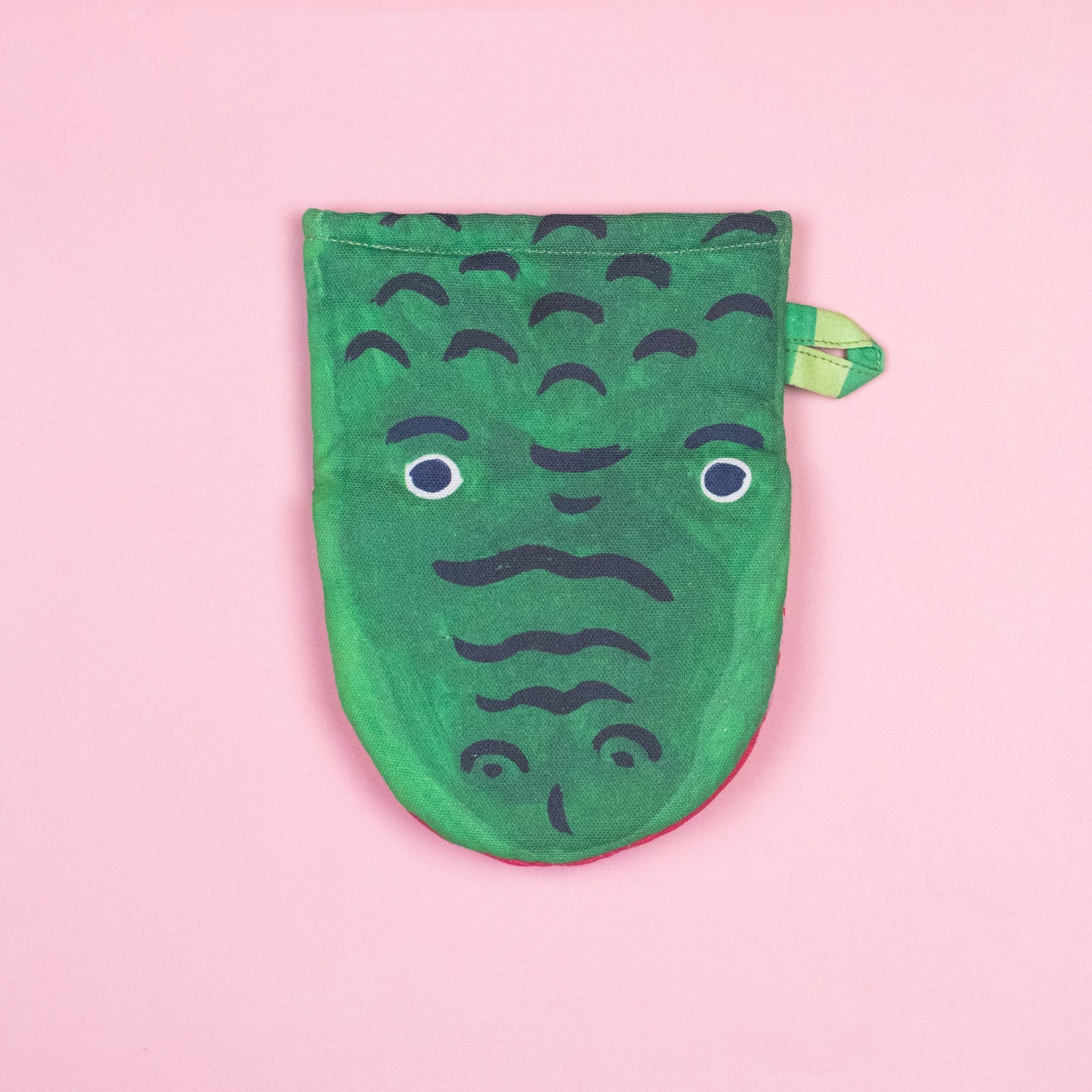 Organic Cotton Alligator Oven Mitt