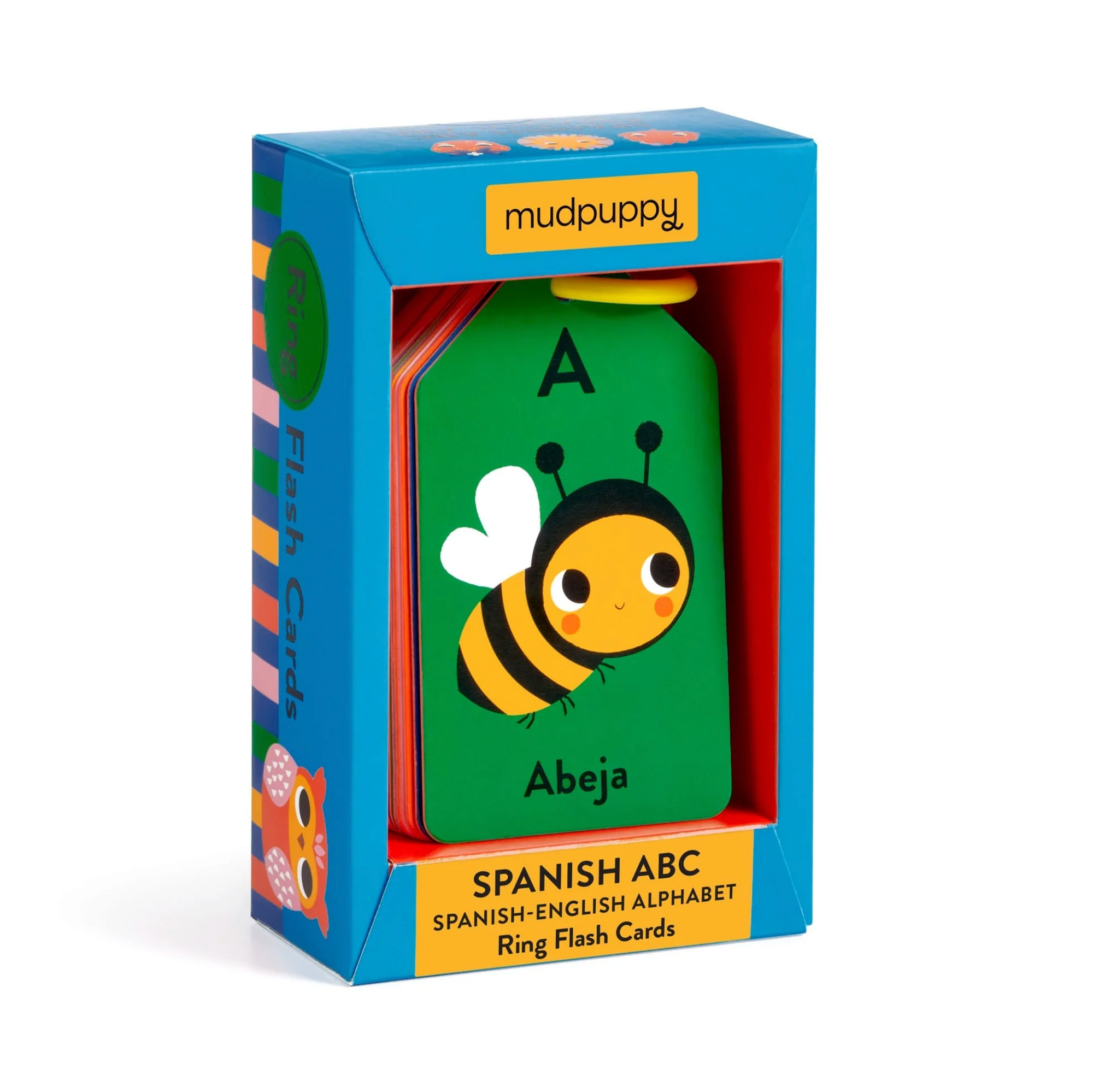 Spanish-English ABC Ring Flash Cards
