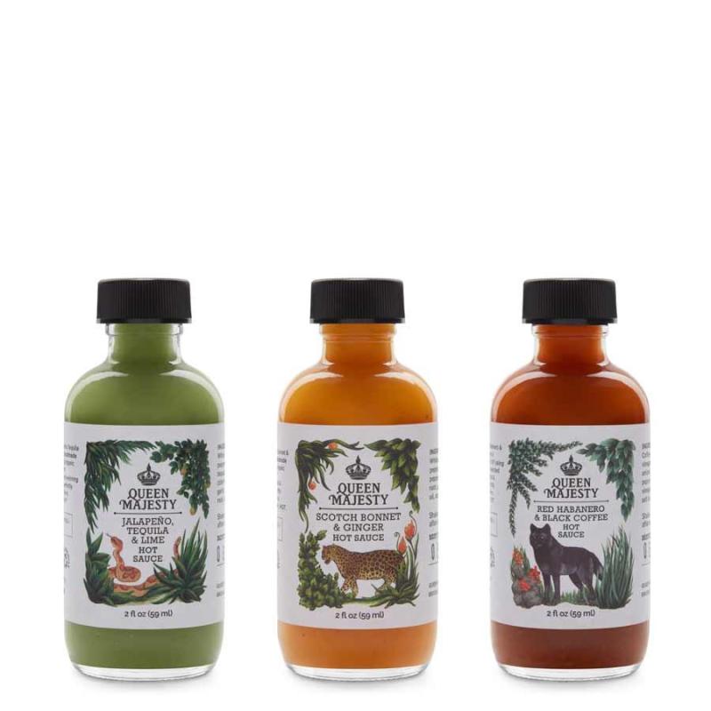 Queen's Majesty Hot Sauce Trinity