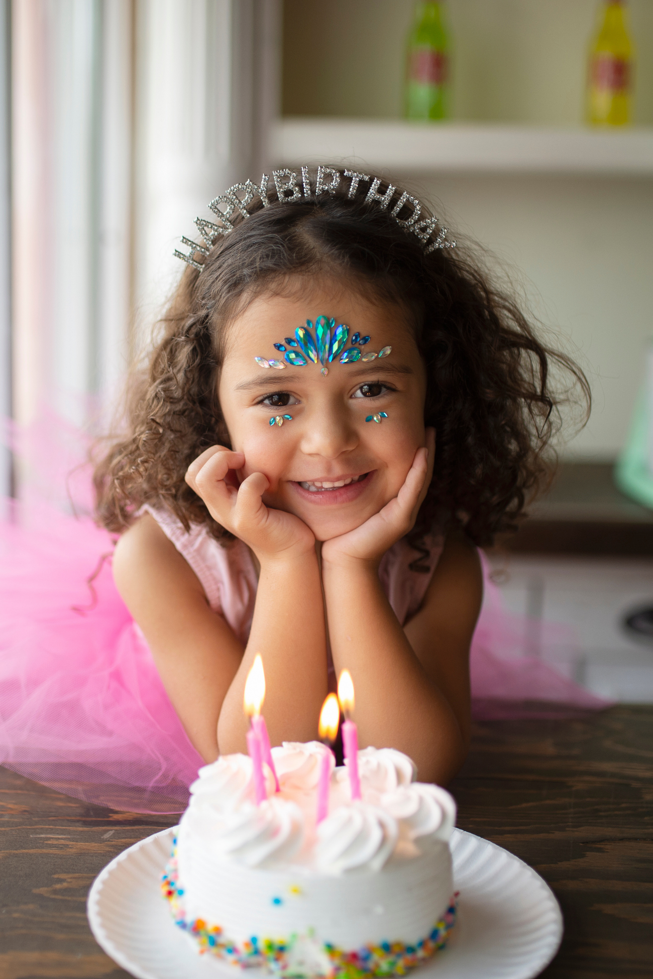 Ocean Mermaid  Face Crystals
