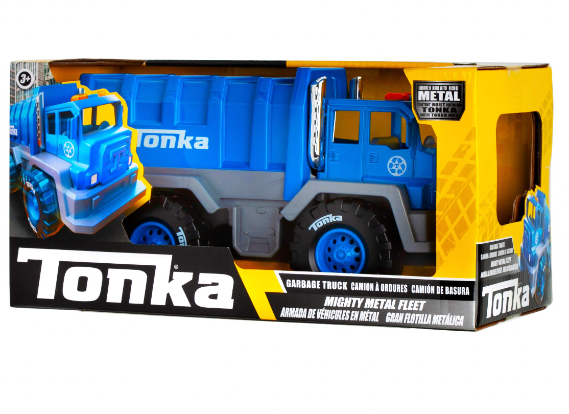 Tonka Mighty Metals Fleet - Garbage Truck - Stay Forever