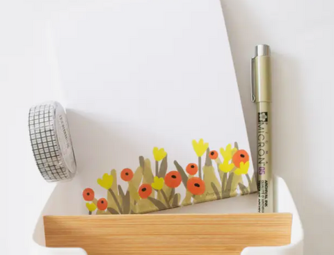 Floral Notepad