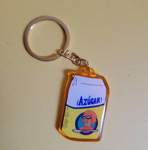 Azucar Keychain