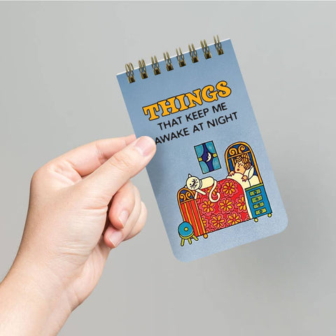 Things That Keep Me Awake At Night - Funny 3x5 Memo Notepad