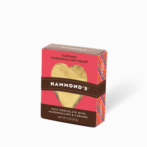 Caramel Marshmallow Milk Chocolate Heart