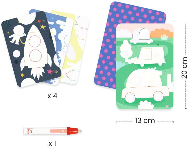 Magic Water Coloring Pocket for Toddlers – Reusable Art Set (18M+)