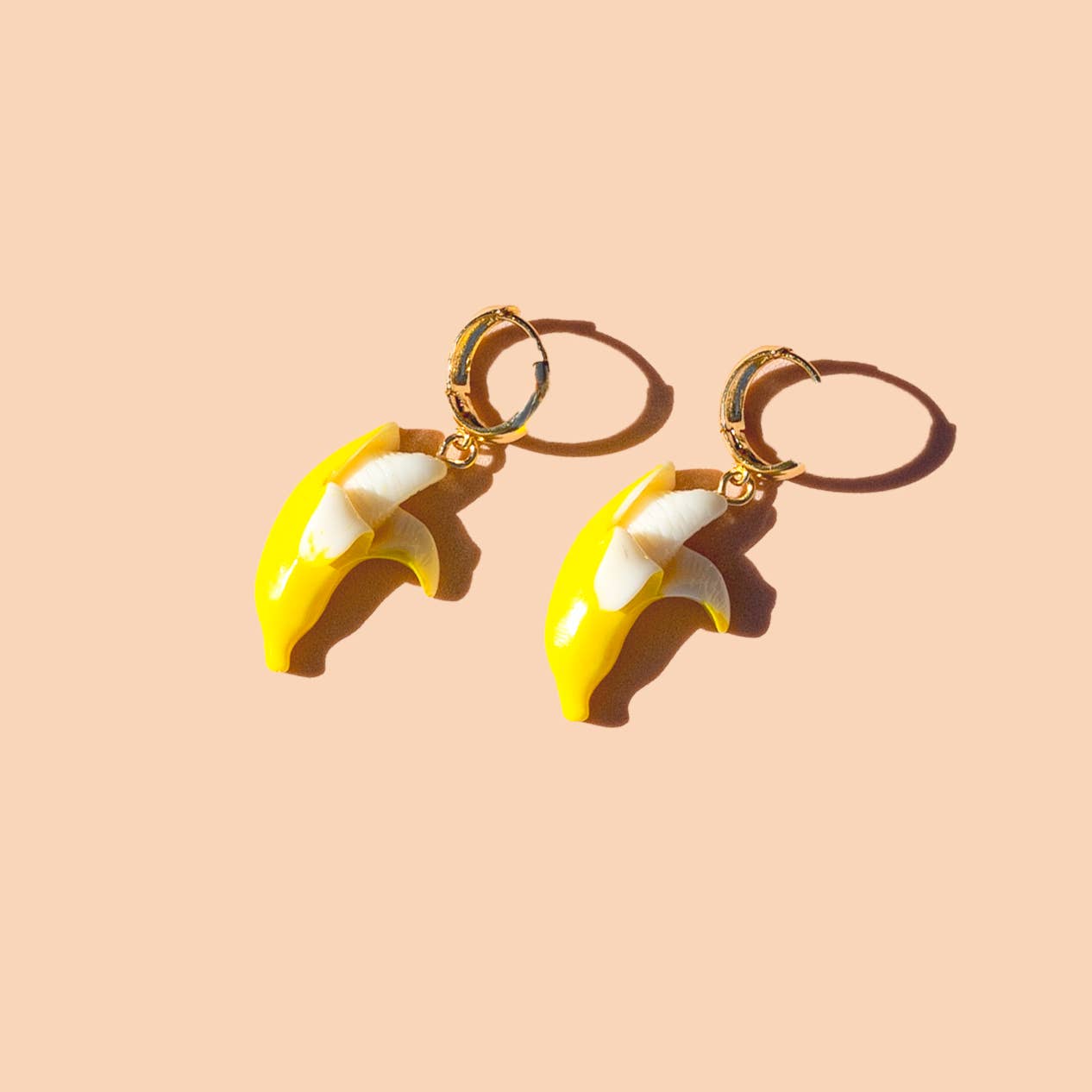 Gwen Hoop  Banana Earrings - Stay Forever