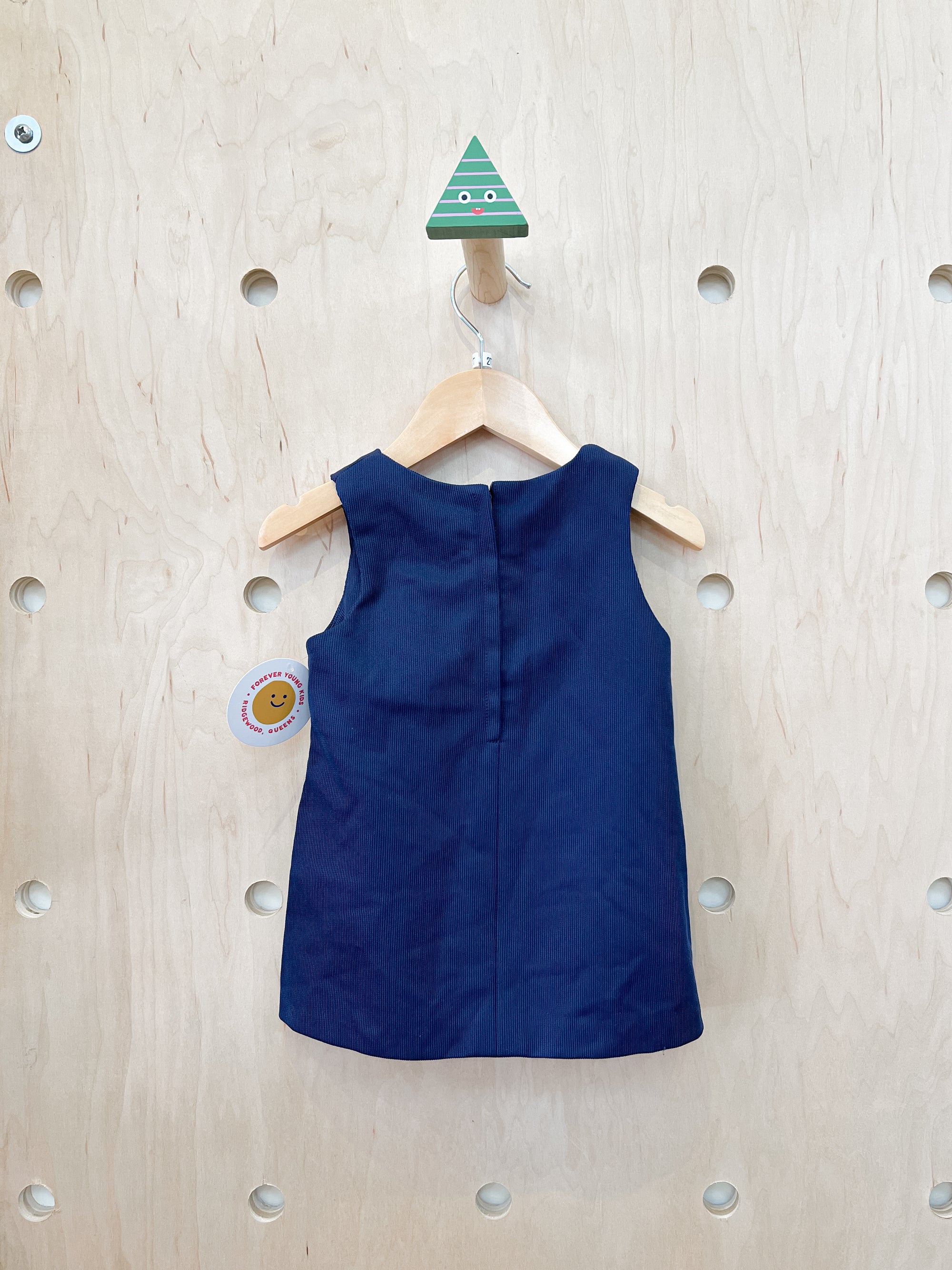 (pre-worn) sailboat navy sleeveless dress 24M+