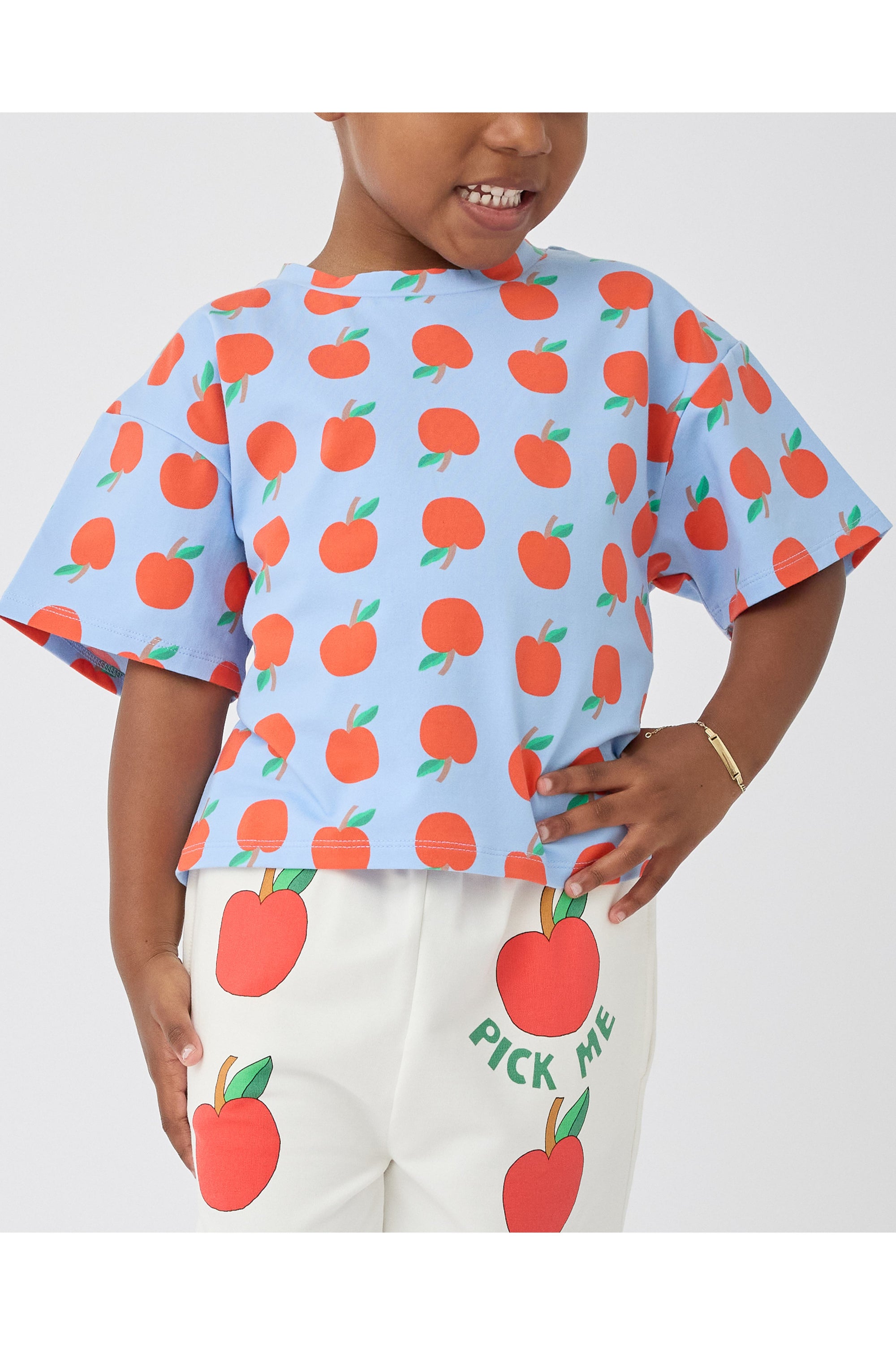 Blue Apple Short Sleeve T-Shirt