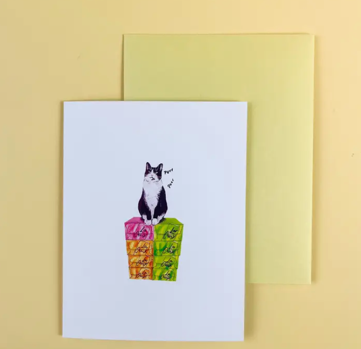 The Wednesday Co - Bodega Cat Blank Card