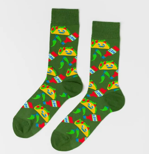 Men's - Taco Crew Socks