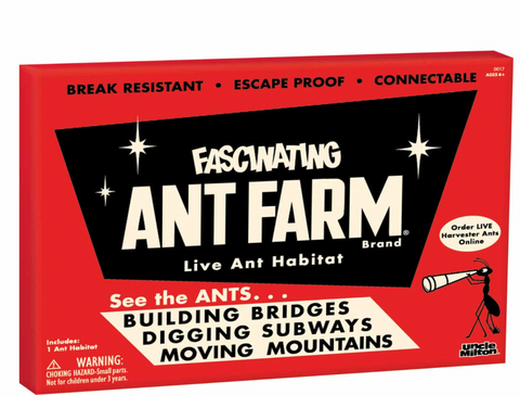 Uncle Milton's Retro Ant Farm