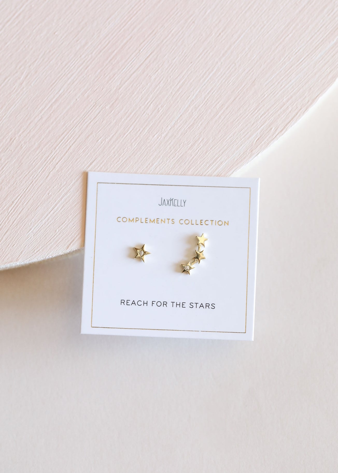 Gold Star & Constellation Earrings