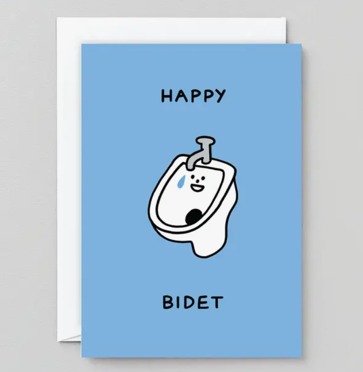 Happy Bidet Card