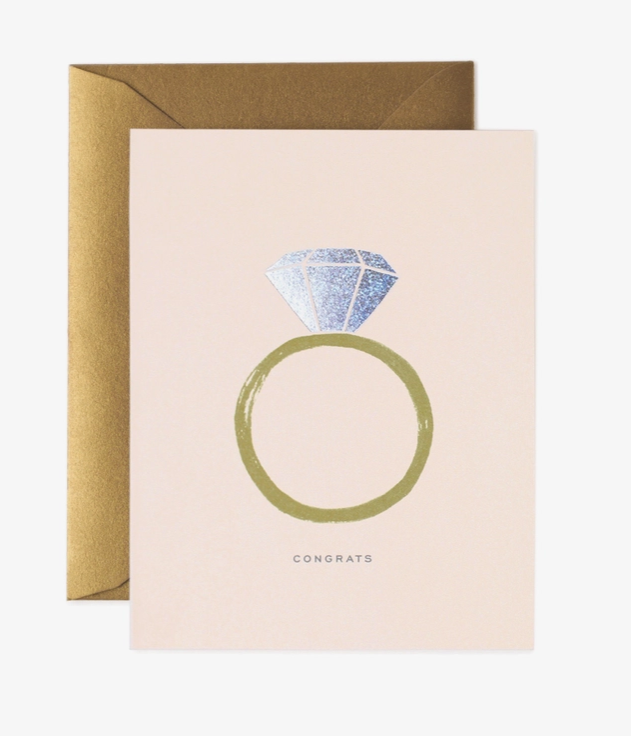Congrats Engagement Card