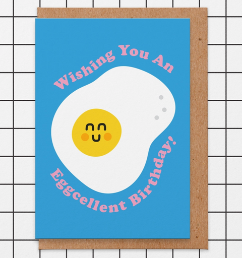 Eggsellent Birthday Card