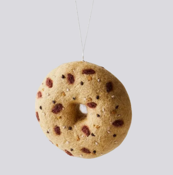 Felt Everything Bagel Ornament - Stay Forever