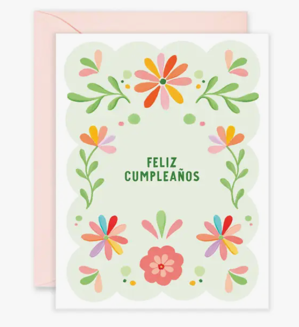 Feliz Cumpleaños Otomi Greeting Card