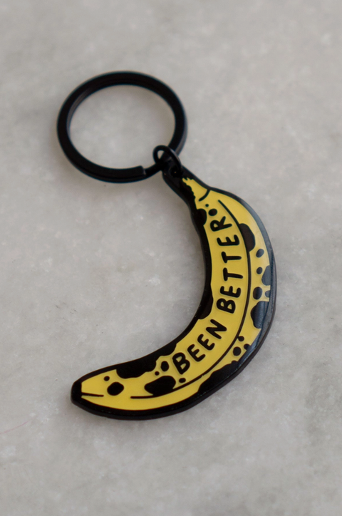 Been Better (Banana) Keychain