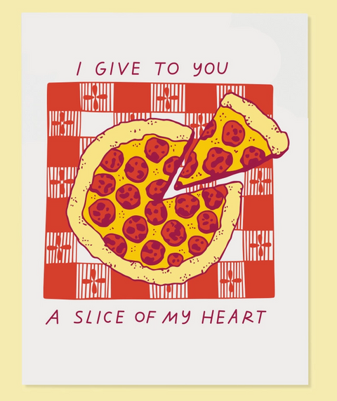 Heart Slice Card