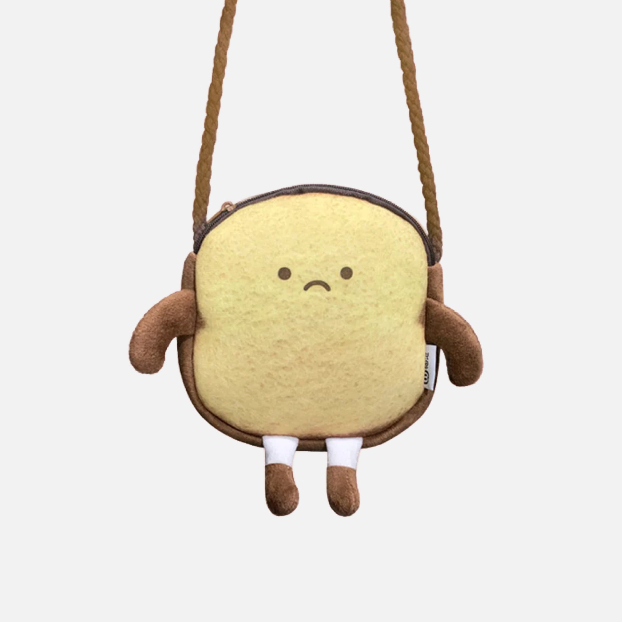 Cute Bread Friends Mini Crossbody Purse