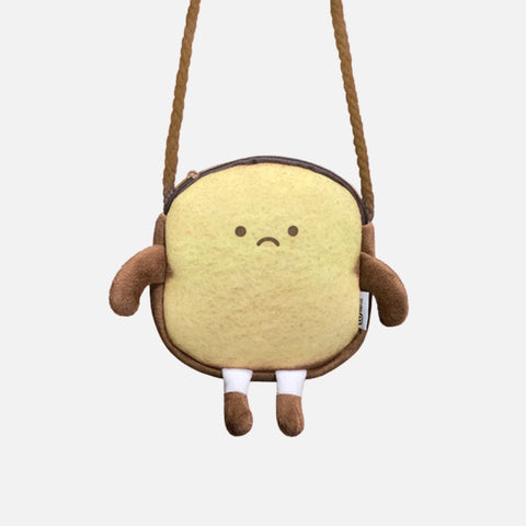 Cute Bread Friends Mini Crossbody Purse