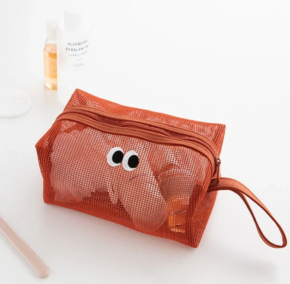 Mesh Googly Eye Pouch